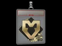 Sticker Slab | MOUZ (Gold) | Rio 2022