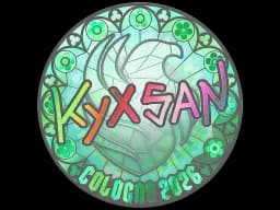 Sticker | kyxsan (Holo) | Cologne 2026