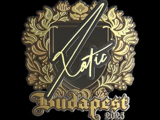 Sticker | XotiC (Gold) | Budapest 2025