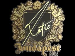Sticker | XotiC (Gold) | Budapest 2025