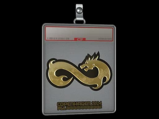 Sticker Slab | Eternal Fire (Gold) | Copenhagen 2024