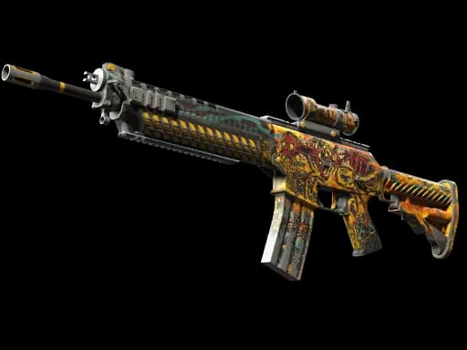 StatTrak™ SG 553 | Colony IV (Field-Tested)
