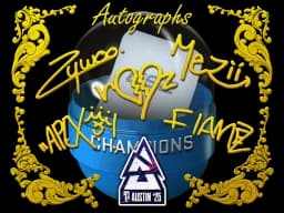 Austin 2025 Champions Autograph Capsule