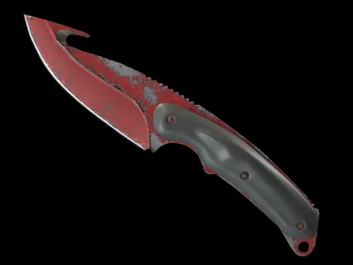 ★ StatTrak™ Gut Knife | Crimson Web (Well-Worn)