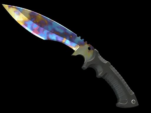 ★ Kukri Knife | Case Hardened (Minimal Wear)