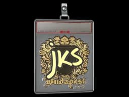 Sticker Slab | jks (Gold) | Budapest 2025