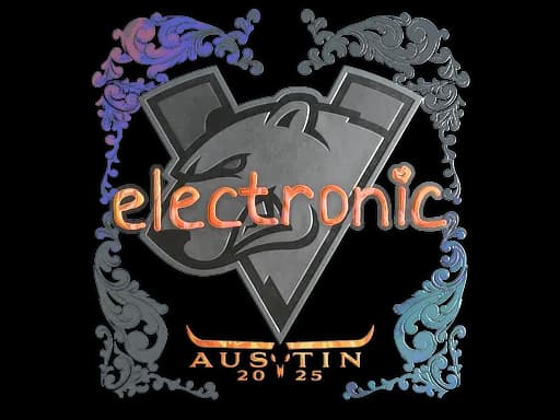 Sticker | electronic (Holo) | Austin 2025