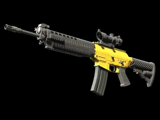 SG 553 | Bulldozer (Well-Worn)
