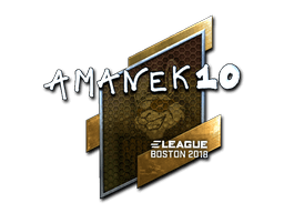 Sticker | AmaNEk (Foil) | Boston 2018