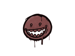 Sealed Graffiti | Mr. Teeth (Brick Red)