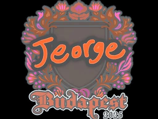 Sticker | jeorge | Budapest 2025