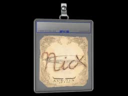 Sticker Slab | nicx | Austin 2025