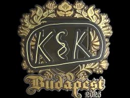 Sticker | kyousuke (Gold) | Budapest 2025