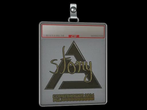 Sticker Slab | story (Gold) | Copenhagen 2024