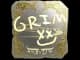 Sticker | Grim (Gold) | Austin 2025 CS2 skin