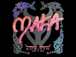 Sticker | Maka (Holo) | Austin 2025