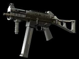 StatTrak™ UMP-45 | Gold Bismuth (Battle-Scarred)
