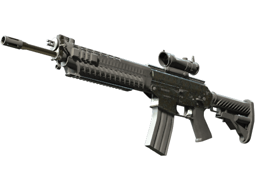 SG 553 | Army Sheen (Field-Tested)