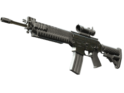 SG 553 | Army Sheen (Field-Tested)