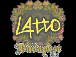 Sticker | latto | Budapest 2025