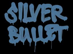 Sealed Graffiti | Silver Bullet (Monarch Blue)