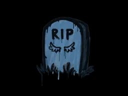 Sealed Graffiti | Tombstone (Monarch Blue)