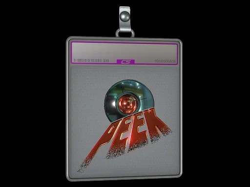 Sticker Slab | Peek Me (Foil)