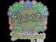 Sticker | slaxz- (Embroidered) | Budapest 2025 CS2 skin