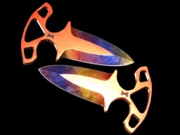 ★ StatTrak™ Shadow Daggers | Marble Fade (Factory New)