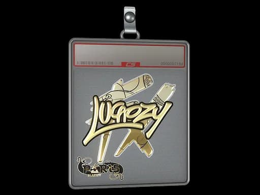 Sticker Slab | Lucaozy (Gold) | Paris 2023