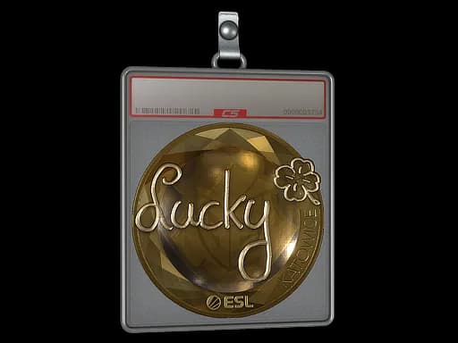 Sticker Slab | Lucky (Gold) | Katowice 2019