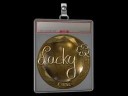 Sticker Slab | Lucky (Gold) | Katowice 2019