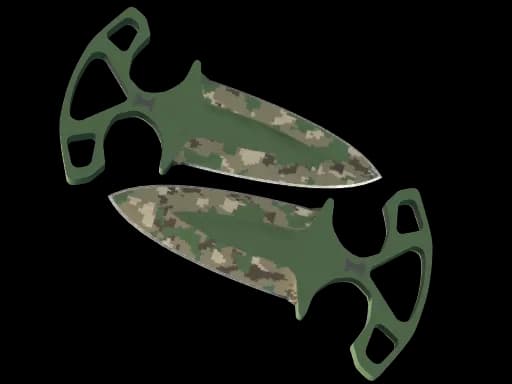 ★ StatTrak™ Shadow Daggers | Forest DDPAT (Minimal Wear)