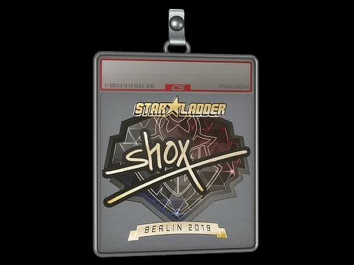 Sticker Slab | shox (Gold) | Berlin 2019