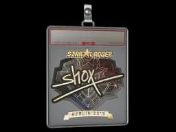 Sticker Slab | shox (Gold) | Berlin 2019