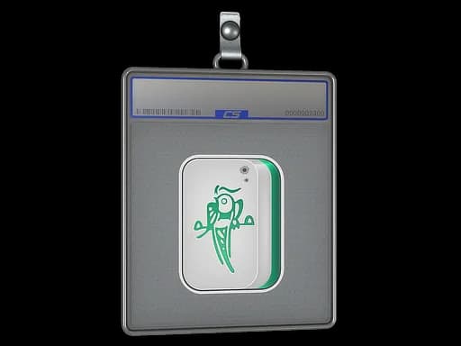 Sticker Slab | Mahjong Rooster