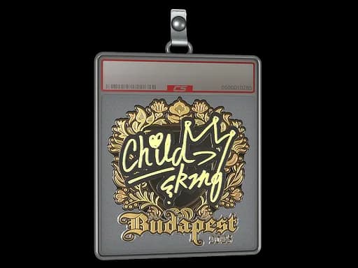 Sticker Slab | ChildKing (Gold) | Budapest 2025