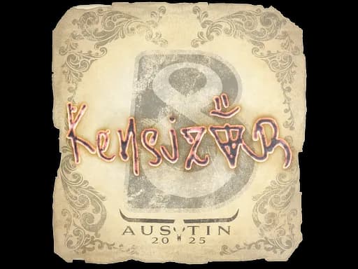 Sticker | kensizor | Austin 2025
