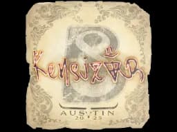 Sticker | kensizor | Austin 2025