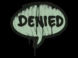 Sealed Graffiti | Denied (Cash Green)