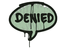 Sealed Graffiti | Denied (Cash Green)