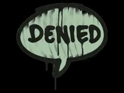 Sealed Graffiti | Denied (Cash Green)