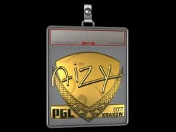 Sticker Slab | aizy (Gold) | Krakow 2017