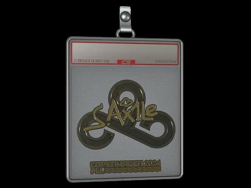 Sticker Slab | Ax1Le (Gold) | Copenhagen 2024