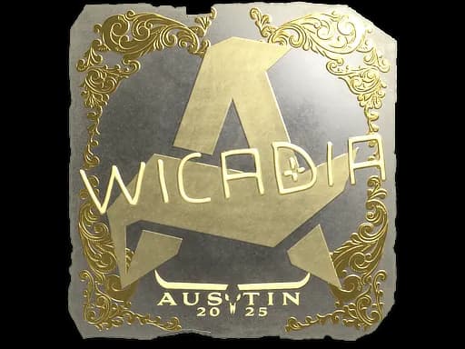 Sticker | Wicadia (Gold) | Austin 2025