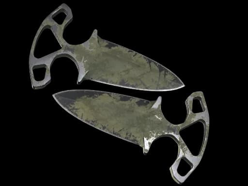 ★ StatTrak™ Shadow Daggers | Safari Mesh (Battle-Scarred)