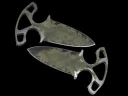 ★ StatTrak™ Shadow Daggers | Safari Mesh (Battle-Scarred)