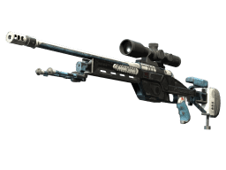 StatTrak™ SSG 08 | Ghost Crusader (Battle-Scarred)