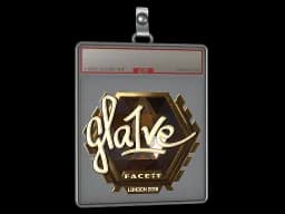 Sticker Slab | gla1ve (Gold) | London 2018