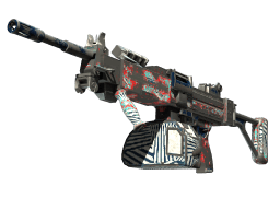 Negev | Dazzle (Battle-Scarred)